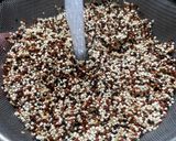 A picture of step 2 of Quinoa with Apple, Apricot, and Pistachio.