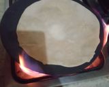 A picture of step 7 of Ghar ki roti.