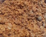 A picture of step 3 of Chicken qeema for stuffing.