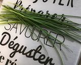 A picture of step 7 of Cucumber and Black Radish Salad with Skyr and Chives.
