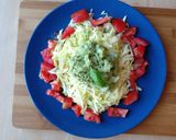 A picture of step 3 of Zucchini and quinoa salad.
