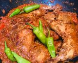 A picture of step 9 of Chicken Tikka Karahi.