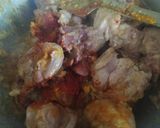 A picture of step 2 of Coconut chicken curry.