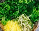 Hình bước làm 1 của món Bánh tráng cuốn thịt heo kiểu HN