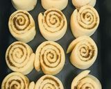 A picture of step 6 of Cinnamon rolls #weeklyjikonichallenge.