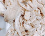A picture of step 2 of Chicken Fatteh.