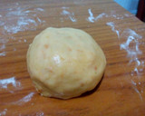Foto del paso 3 de la receta: Canastitas de brisee dulce con helado de zapallo, dulce de leche y queso crema