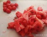 Watermelon kiwi mocktail recipe step 1 photo