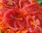 Foto del paso 3 de la receta: Ensalada de espinacas, zanahoria y tomate