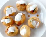 दही पूरी (Dahi puri recipe in hindi) रेसिपी चरण 3 फोटो