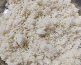 A picture of step 2 of Samak chapati.