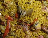 Foto del paso 6 de la receta Arroz con conejo, pollo y alcachofas