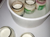 Yogurt casero con azúcar