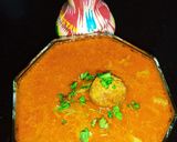 A picture of step 4 of Three Spices Kaddu (Bottle ground) and Kofta.