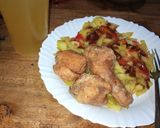 A picture of step 3 of JFC (Jacky's Fried 🐔) #author marathon #meatrecipe.