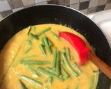 Foto langkah ke 2 dari resep Sayur gulai kacang panjang sawi putih.