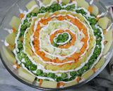 A picture of step 8 of Creamy pasta salad.