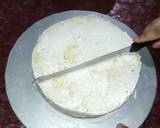 Heart shape cake with cocktail filling recipe step 5 photo