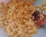 Gambar langkah 5 resipi Cornflakes madu ketagih!.