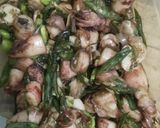 Foto langkah ke 6 dari resep Oseng cumi asin pete.