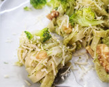 Foto del paso 3 de la receta: Tallarines al pesto de brócoli y nueces