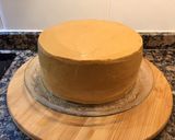 Foto del paso 16 de la receta Tarta de chocolate rellena de crema de queso con dulce de leche