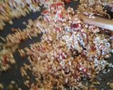 Foto del paso 2 de la receta Arroz con boletus, morcilla de cebolla y alcachofas