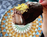 Foto del paso 3 de la receta: Helado cheesecake de chocolate con crujiente de chocolate y naranja (en moldes Lékué)