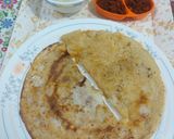 A picture of step 5 of Podi masala Dosa.