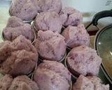 Foto langkah ke 6 dari resep Bolu ubi kukus(Kue mangkok ubi).