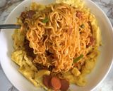 Hình bước làm 2 của món Mì trộn