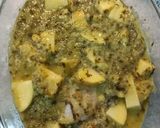 Foto del paso 4 de la receta: Filetes de merluza 🐟al horno, en salsa verde ☘️🌿 con Mambo