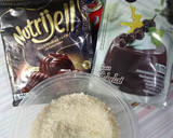 Foto langkah ke 1 dari resep Puding Lapis Coklat.