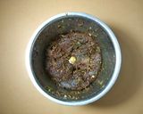 A picture of step 3 of Galouti Kebab.