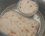A picture of step 5 of Taiwanese Style Turnip Cake - vegan/gluten free.