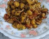 Foto langkah ke 8 dari resep Sambal Teri Pisang Muda.