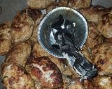 A picture of step 3 of Gola kabab.