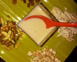 A picture of step 1 of Sheer khurma.