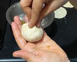A picture of step 7 of Rajasthani aloo pyaaz kachori.