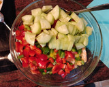 Foto del paso 2 de la receta: Ensalada de garbanzos y langostinos