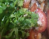 A picture of step 1 of Coriander chutney.