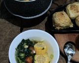 Foto langkah ke 3 dari resep Bening Bayam Jagung.
