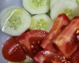 Foto del paso 1 de la receta: Rollitos de pepino y zanahoria para acompañar ensaladas
