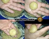 A picture of step 6 of Oats Wheat Flour and Jaggery Eggless Cookies.
