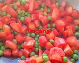 A picture of step 3 of Gajar Mattar Ki Sabji.