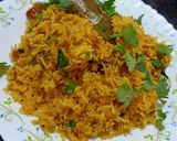 टोमेटो राइस  (tomato rice recipe in Hindi) रेसिपी चरण 3 फोटो