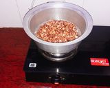 A picture of step 2 of Peanut Burfi/Katli With Jaggery.