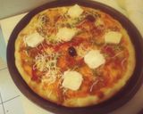 Une image de l'étape 4 de Pizza thon,chèvre.