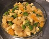 Une image de l'étape 11 de Salade de fruits d'hiver aux amandes.