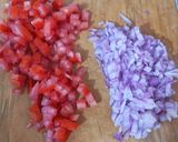 Foto del paso 1 de la receta: Torrejitas con espinaca 🥬🍅